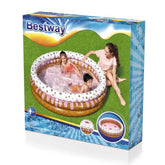 Bestway Sundae Funday Kiddie Pool 63x63x15 inch 51144 - Colorland Toys